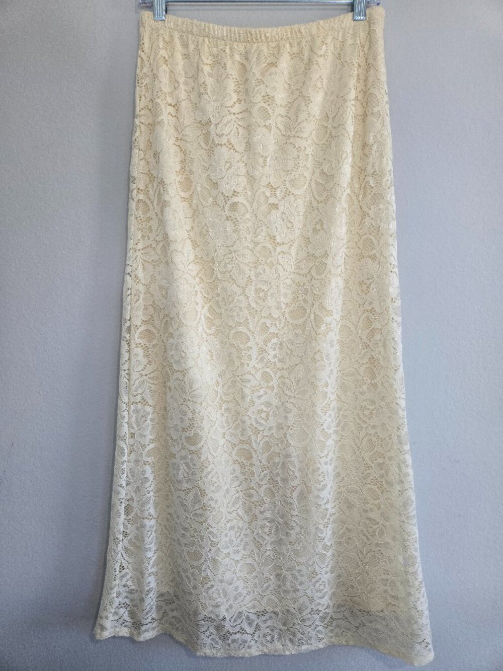 JASON WU Cream Lace Maxi Skirt Size M and L